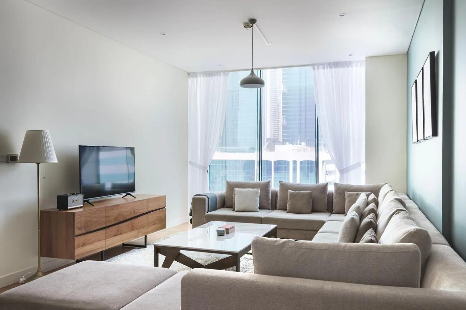 Blueground City Walk Fully Furnished Kitchen Dxb-1552 Dubai Apartment