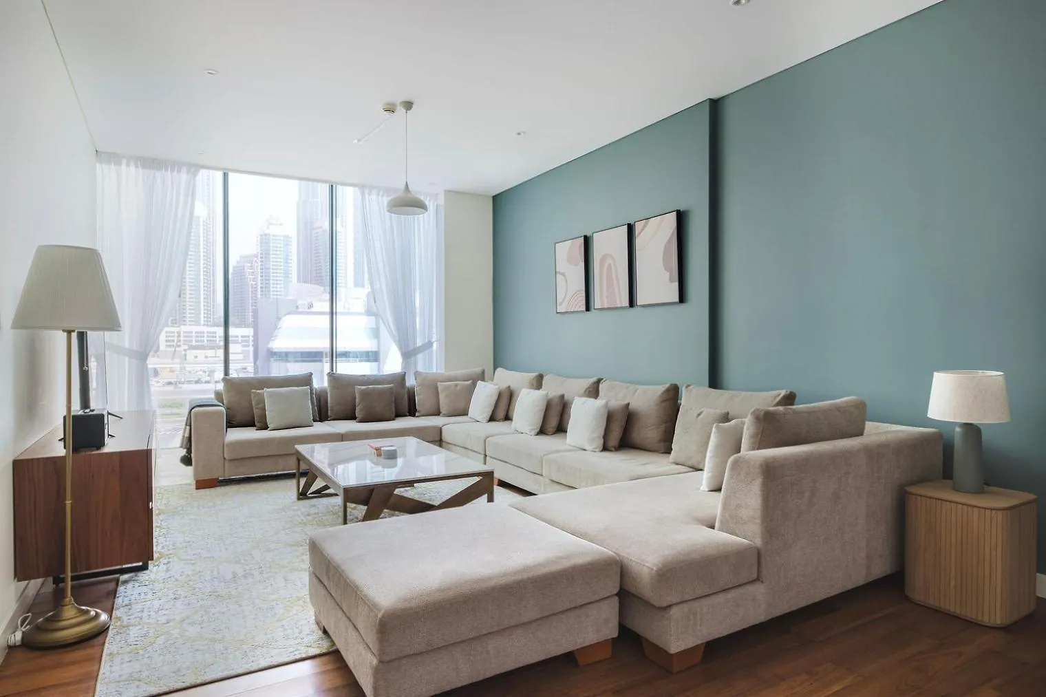 Blueground City Walk Fully Furnished Kitchen Dxb-1552 迪拜